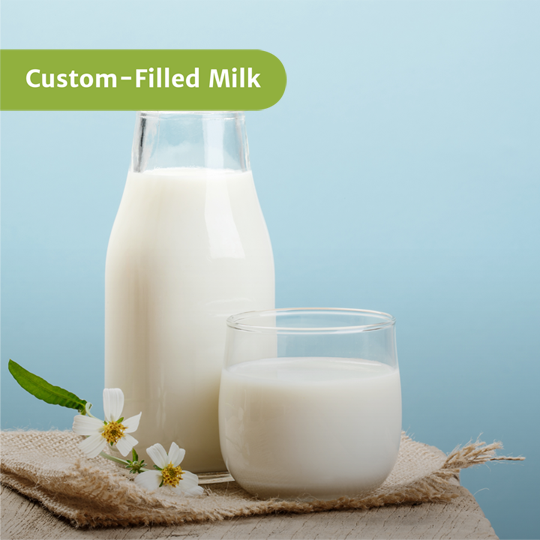 custom filled milk